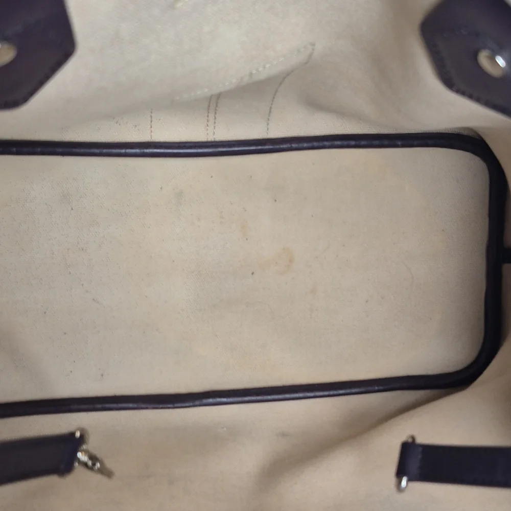 MCM Princess Lion Leather Tote Bag & Wallet - Picture 14 of 17